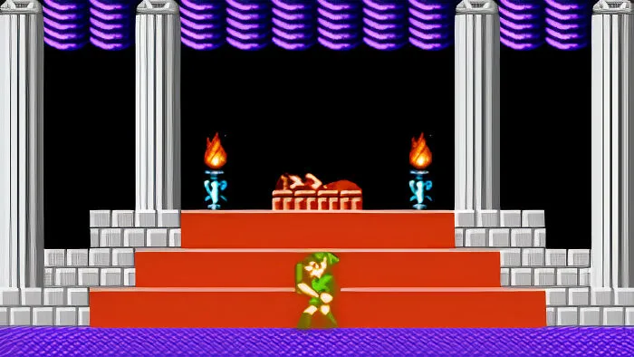 Zelda II: The Adventure Of Link gameplay 