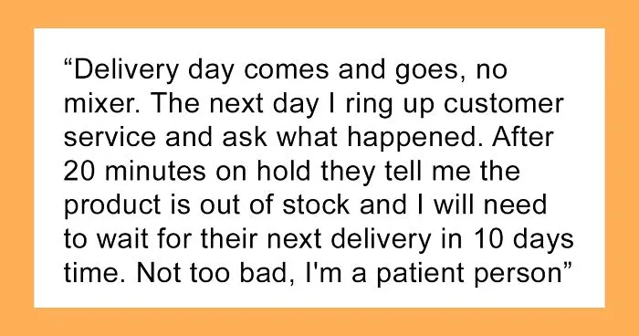 Man Has A Missing Order And The Customer Service Team Is Being Unhelpful, So He Contacts Every Director