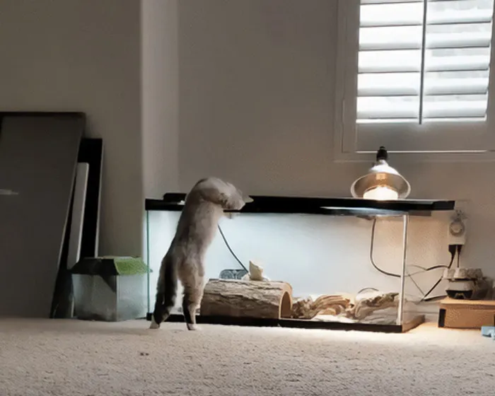 Mi gato saludando a mi dragón