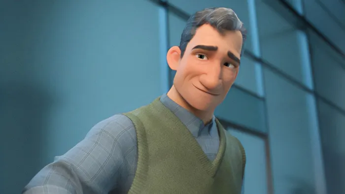 Professor Callaghan  wearing green vest 