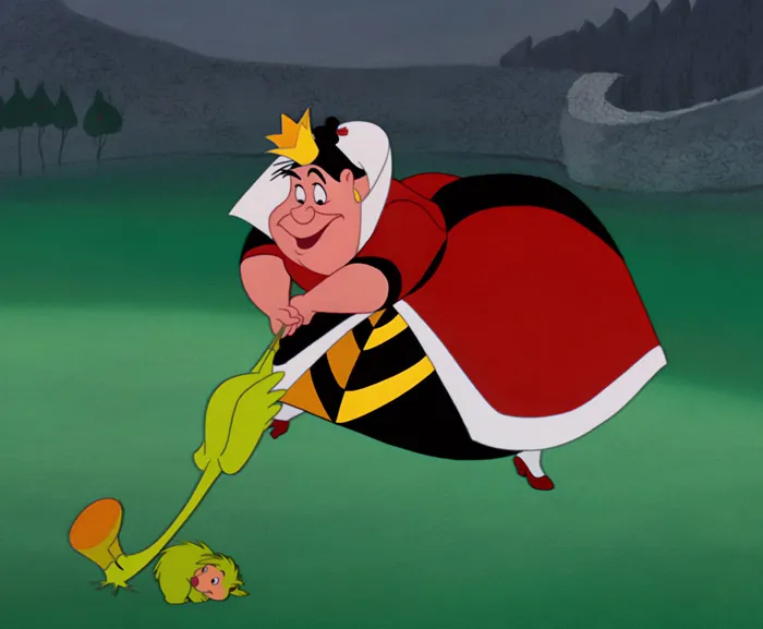 Queen Of Heart playing with hedgehog