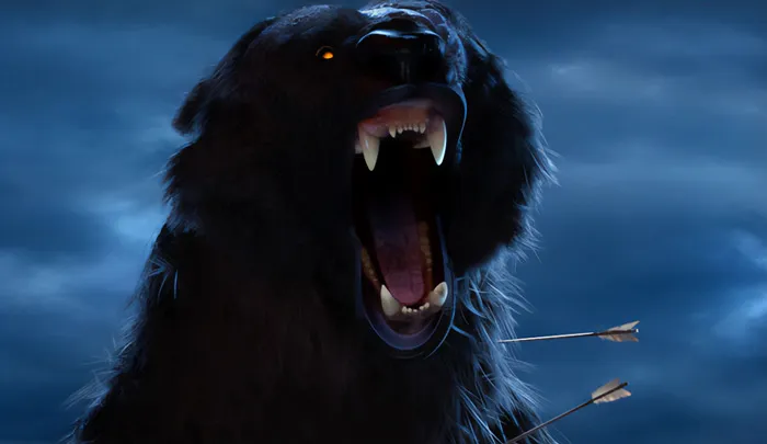 Mor'du roaring