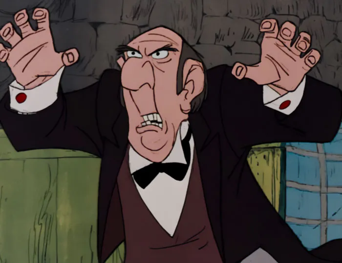 Edgar Balthazar making scary face 