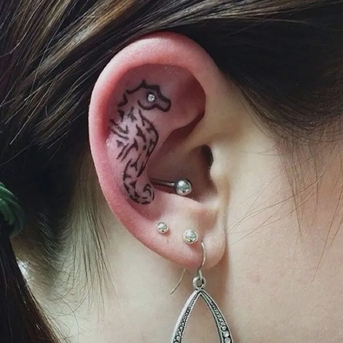 Sea Horse Tattoo
