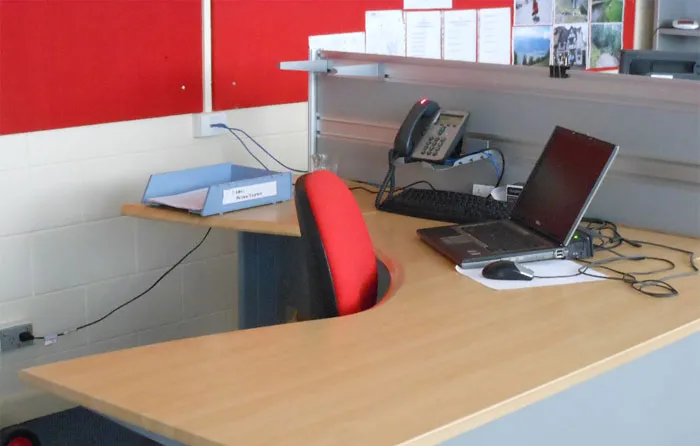 For Stepping Away From Her Desk Too Often To Cry