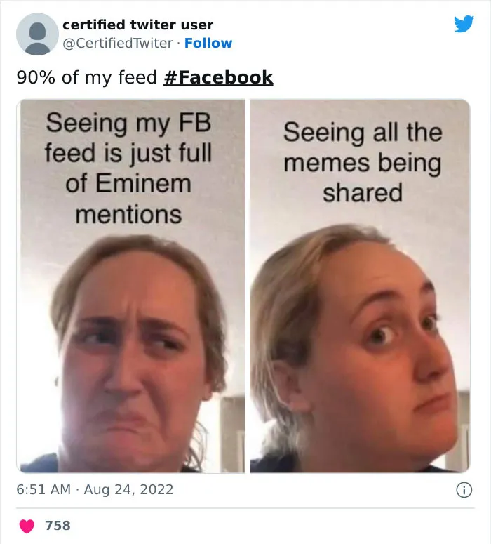 Newest Facebook Feed Glitch Has The Internet In Stitches (35 Reactions)