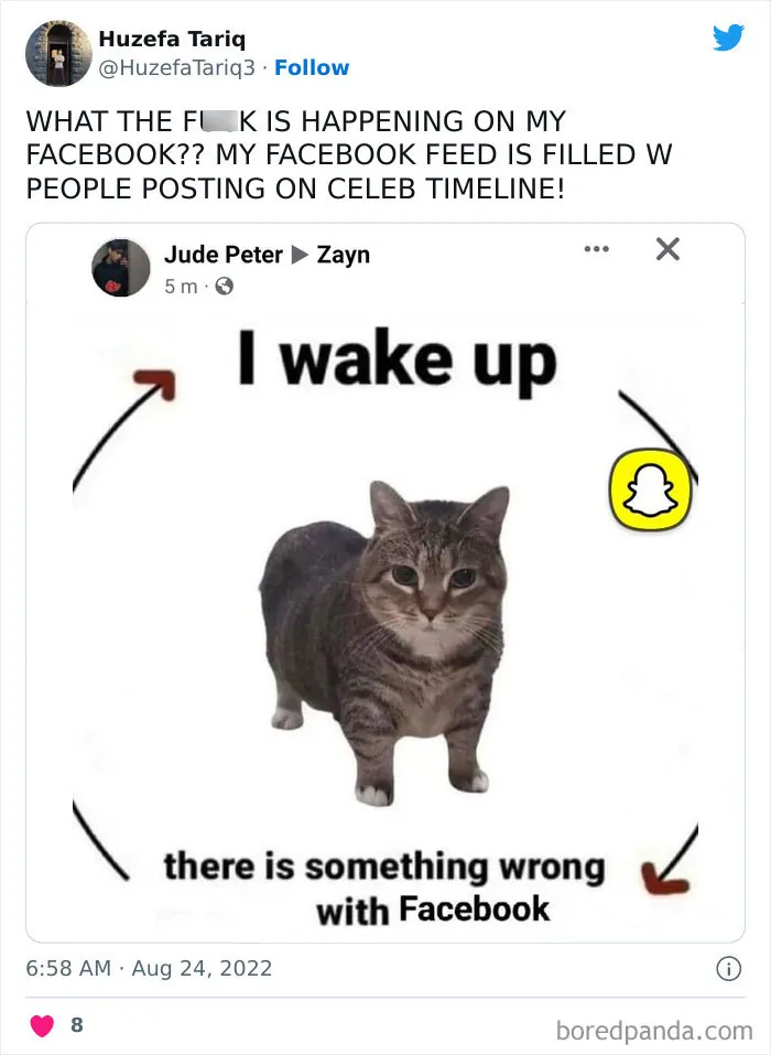 Newest Facebook Feed Glitch Has The Internet In Stitches (35 Reactions)