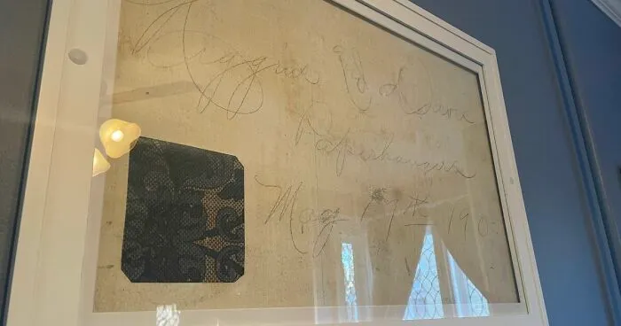 Hey Pandas, Post A Photo Of Something You Found While Renovating A Home