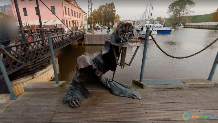 "The Black Ghost". Location: Klaipėda, Lithuania