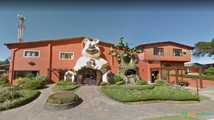 Amante de los osos. Gramado, Brasil