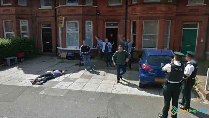 "So Many Things Going On". Location: Belfast, Northern Ireland