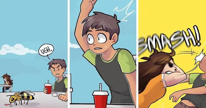 18 Surrealistic Comics About Daily Modern Life Struggles Made By This Artist