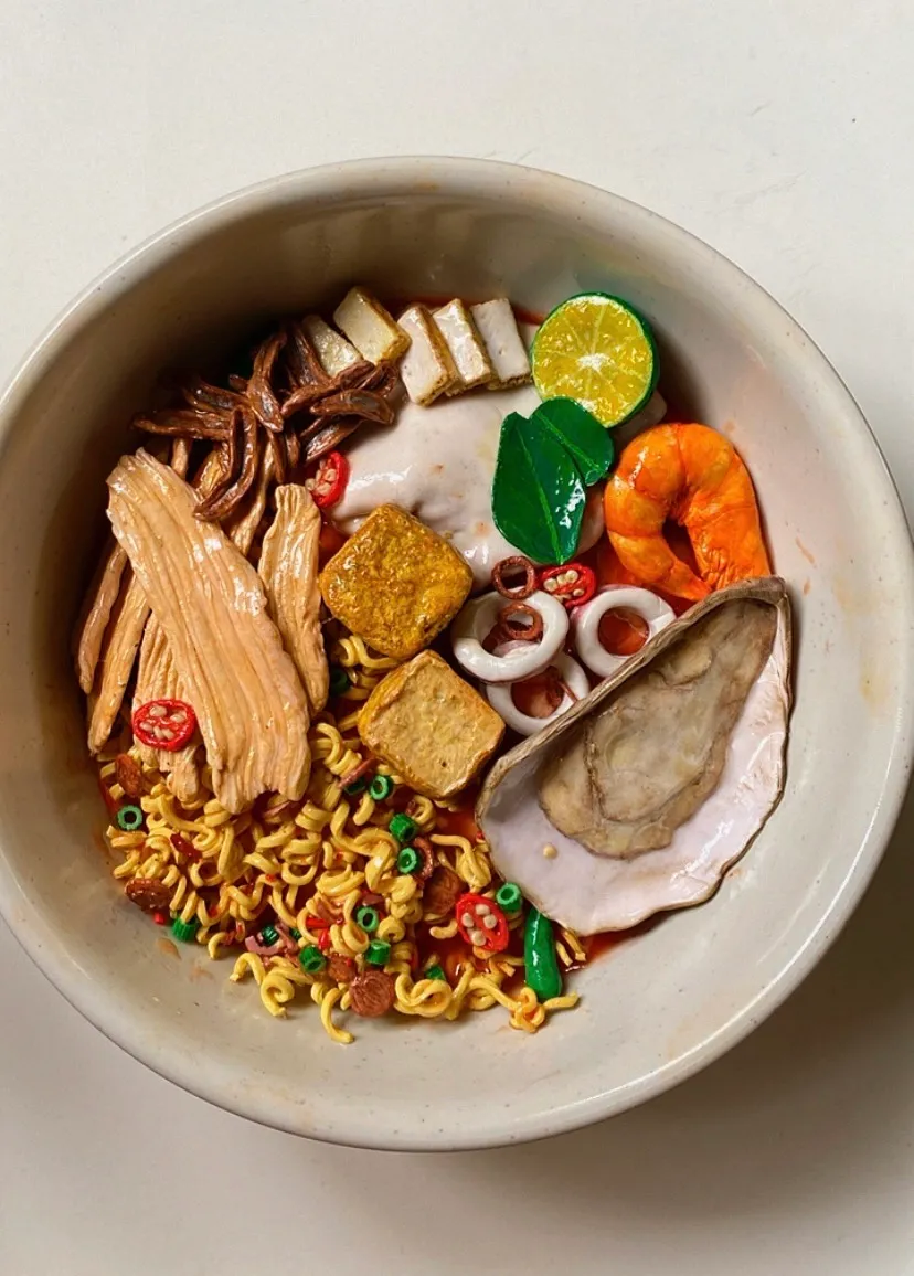 Ramen Food Display