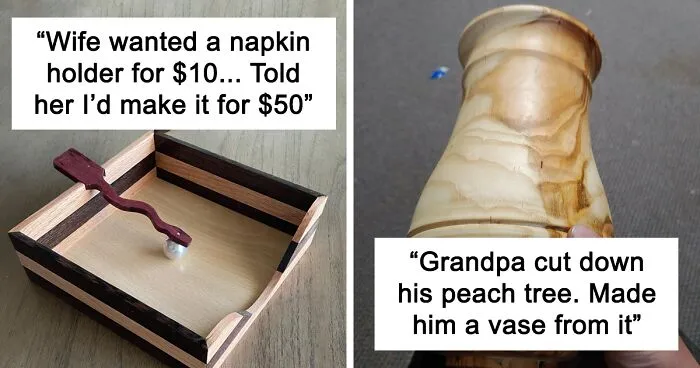 50 Amazing DIY Woodworking Pieces People Have Shared In This Online Group (New Pics)