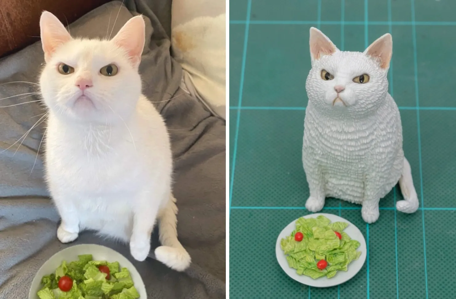 New Works By A Japanese Artist Who Turns Animal Memes Into Funny Sculptures