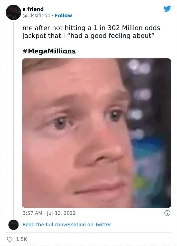 Someone In Illinois Has Won The $1.337 Billion Mega Millions Jackpot Prize, And Here Are The Best Twitter Reactions (30 Tweets)