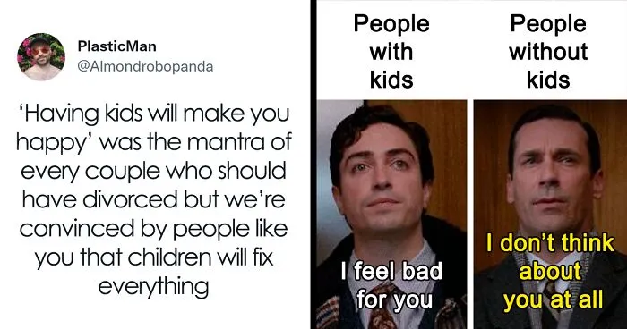"What Do You Do At That Point?": Guy Wonders What People Who Don't Want Kids Will Do When They're 40, And The Internet Responds