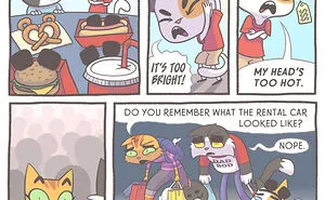 I Illustrate My Experience As A Modern-Day Parent In 30 Comics With A Feline Twist (New Pics)