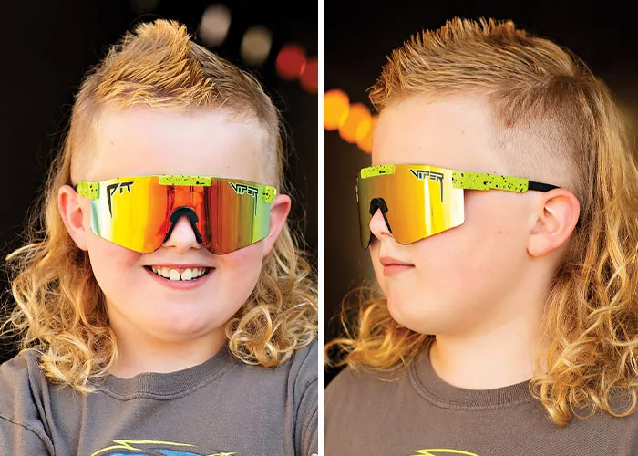 8-Year-Old Boy Is Crowned The Winner Of The 2022 US Kids' Mullet Championship And He's Well Worth It
