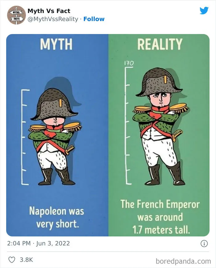 “Boost Your Knowledge”: 50 “Facts” That Are Actually Not True, Shared By This Twitter Account