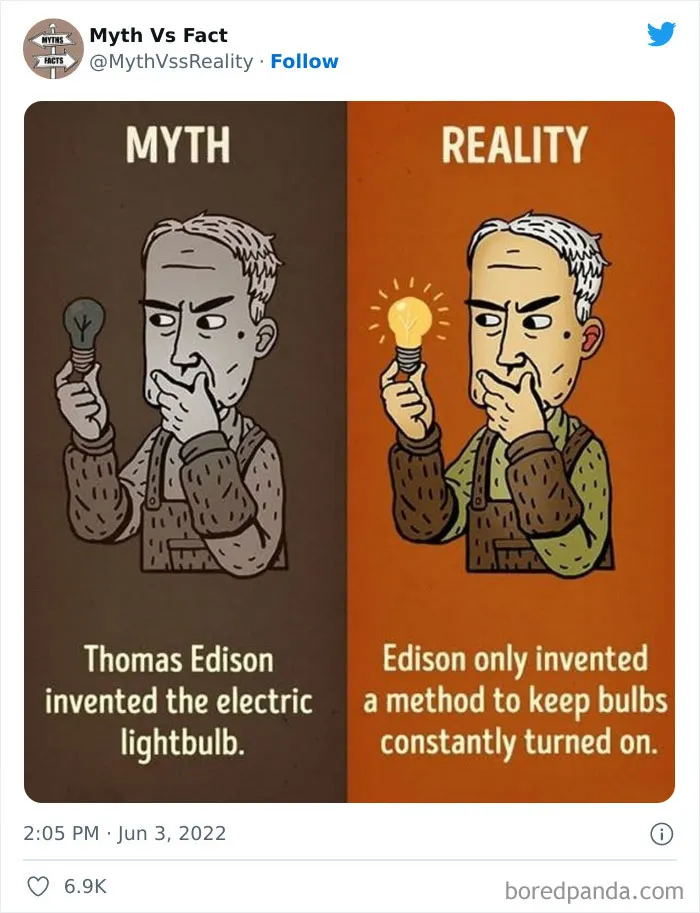 “Boost Your Knowledge”: 50 “Facts” That Are Actually Not True, Shared By This Twitter Account