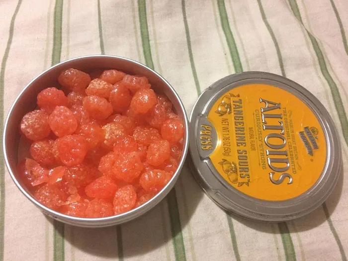 Caramelos ácidos