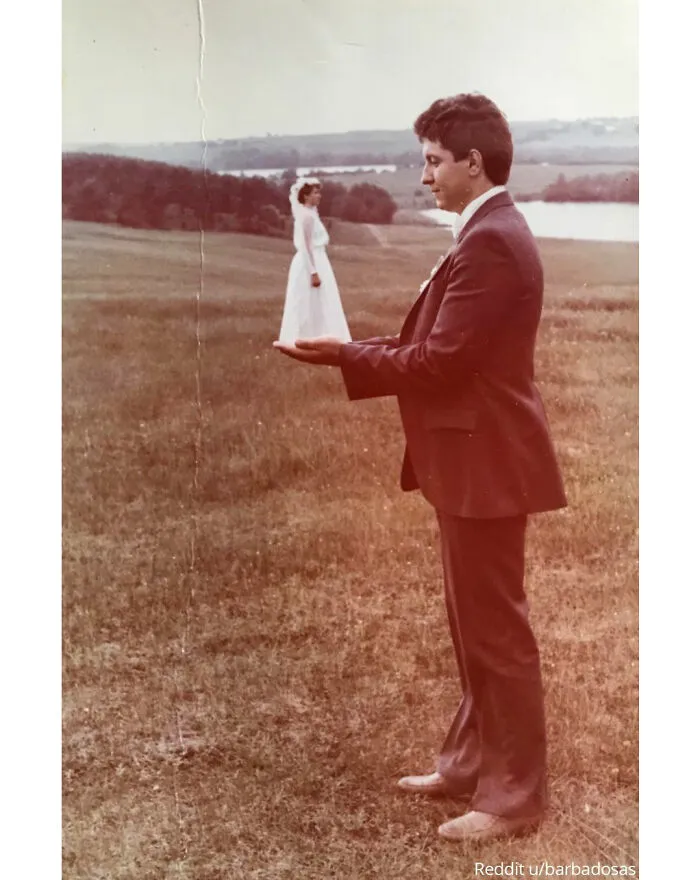 La boda de mis padres en los 80