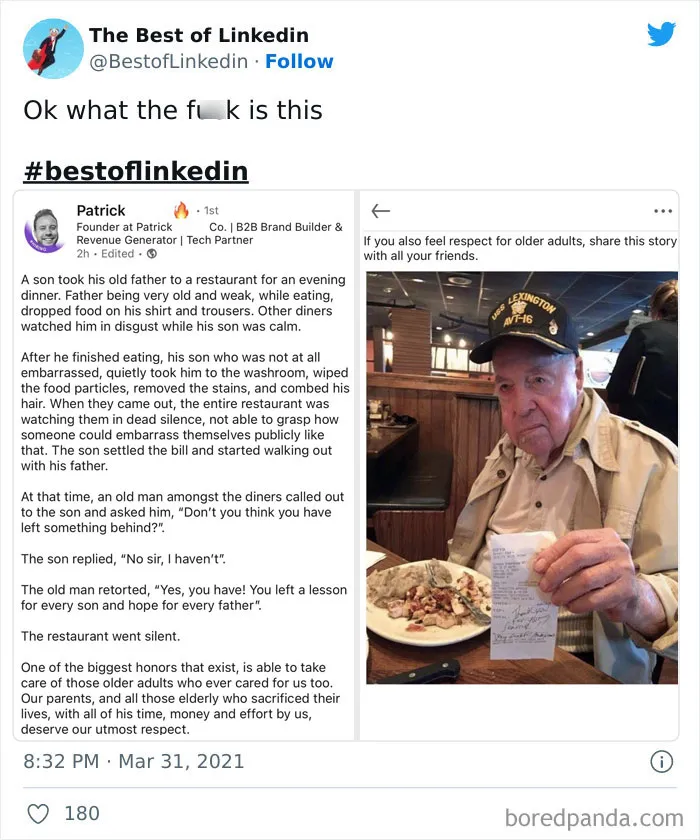 40 Cringeworthy LinkedIn Posts That Got Called Out By This Twitter Page