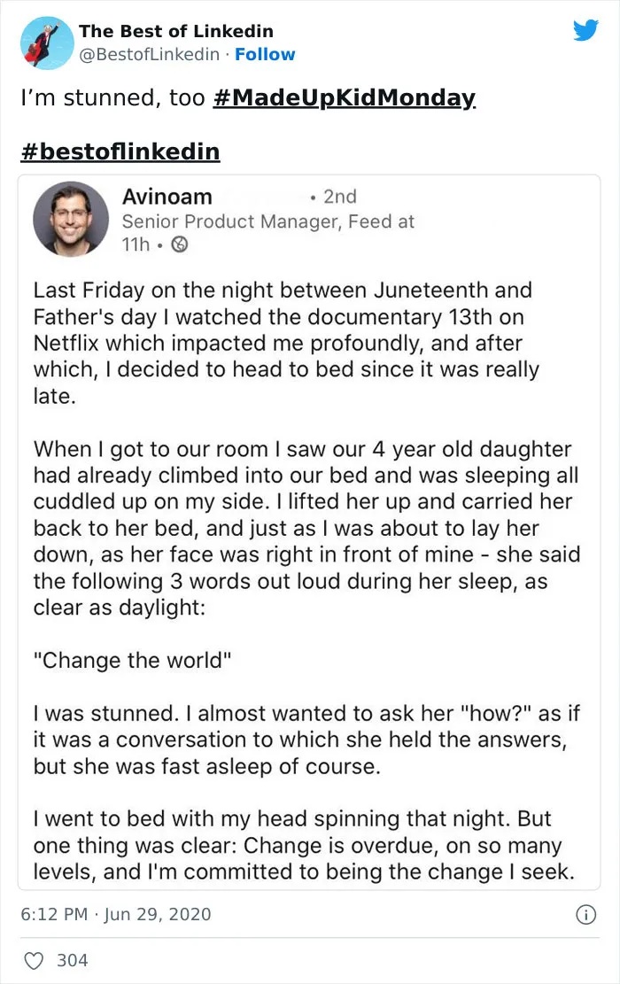 40 Cringeworthy LinkedIn Posts That Got Called Out By This Twitter Page