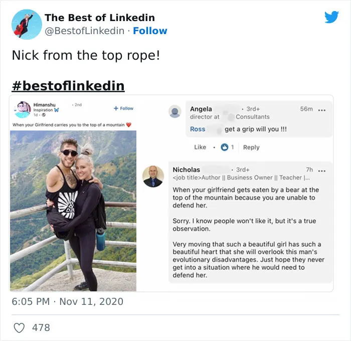 40 Cringeworthy LinkedIn Posts That Got Called Out By This Twitter Page