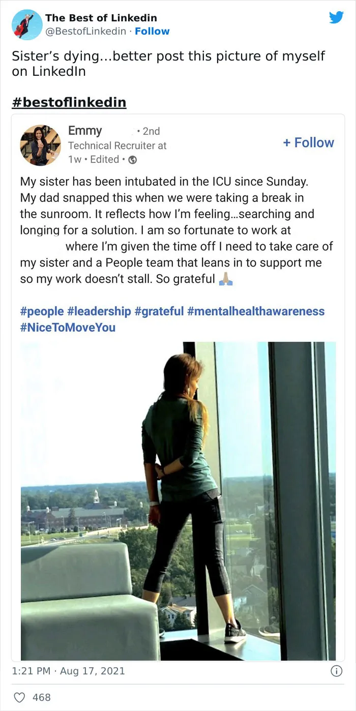 40 Cringeworthy LinkedIn Posts That Got Called Out By This Twitter Page