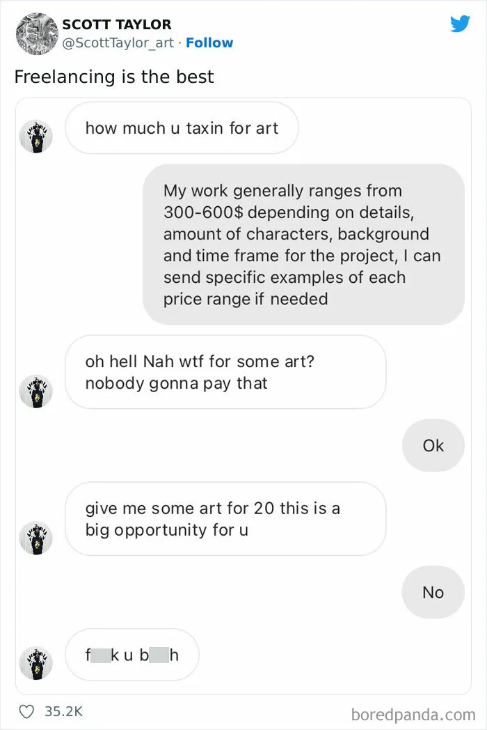 Oh You Are Selling For $300-$600? How About $20