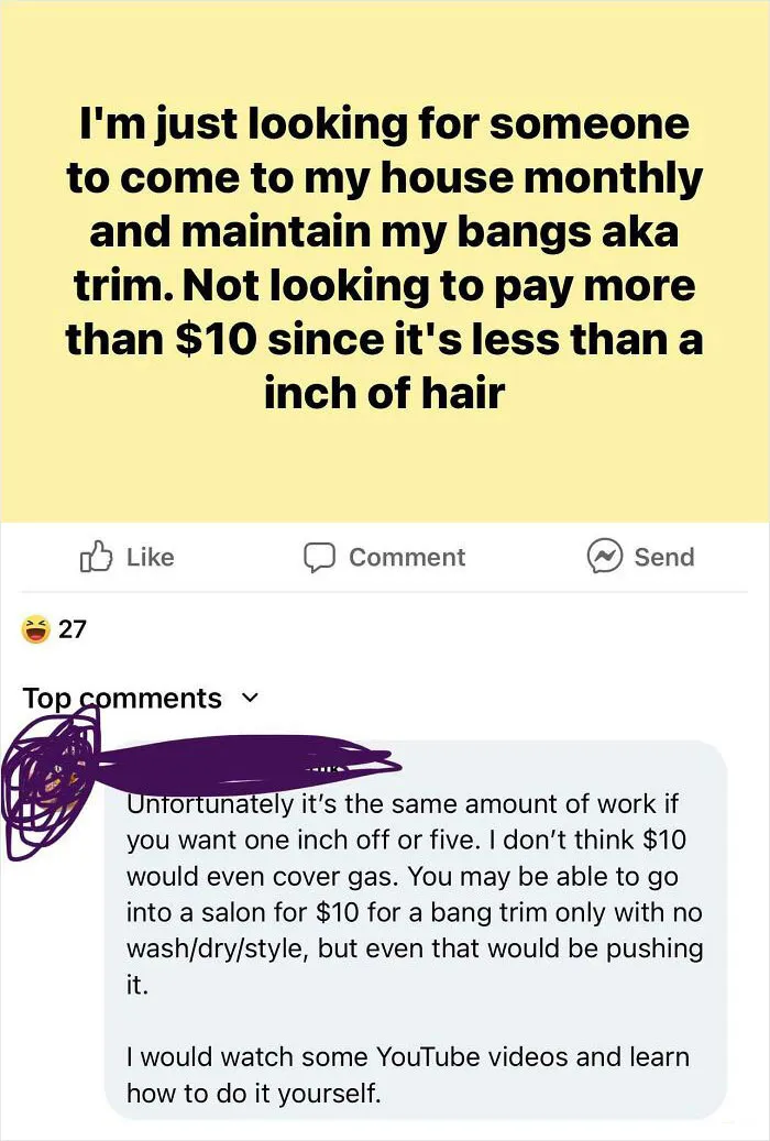 $10 For A Mobile Haircut