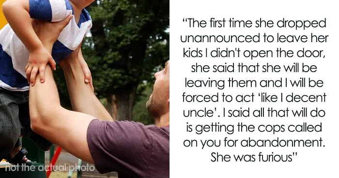 Woman Upset As Her Younger Brother Flatly Declares He’s Not A Nanny For Her 3 Kids, Calls Him A Jerk