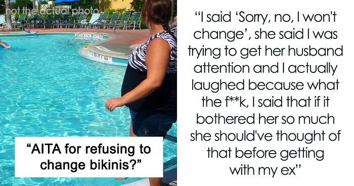 Mom And Sister Outraged When This Woman Refuses To Change Bikinis As Pregnant Sister Got Suddenly Jealous
