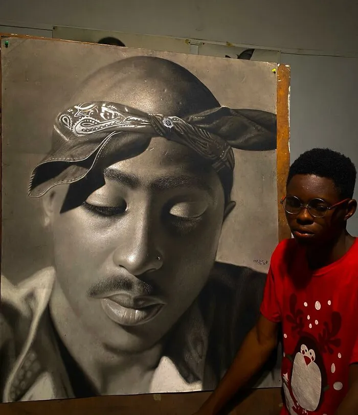 Surprisingly Realistic: 27 Charcoal Drawings By This Artist
