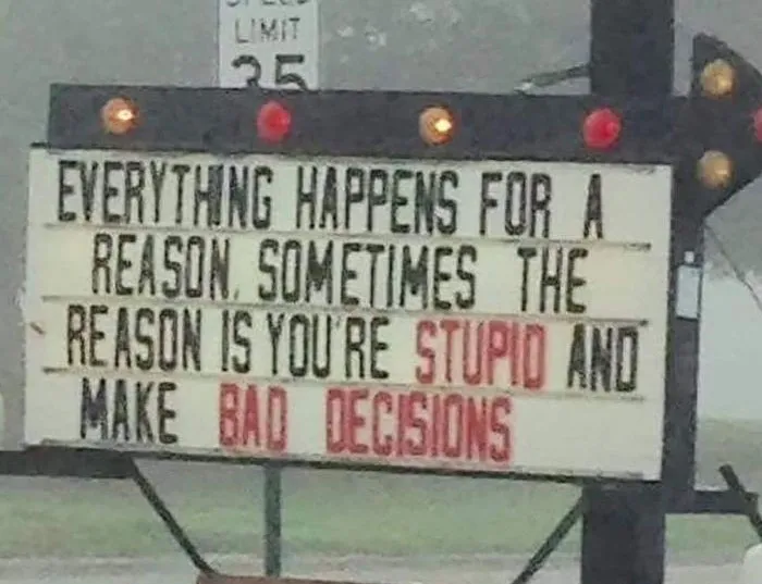 "Stupid And Weird Signs": 50 Of The Funniest Signs Ever, As Collected By This Facebook Group