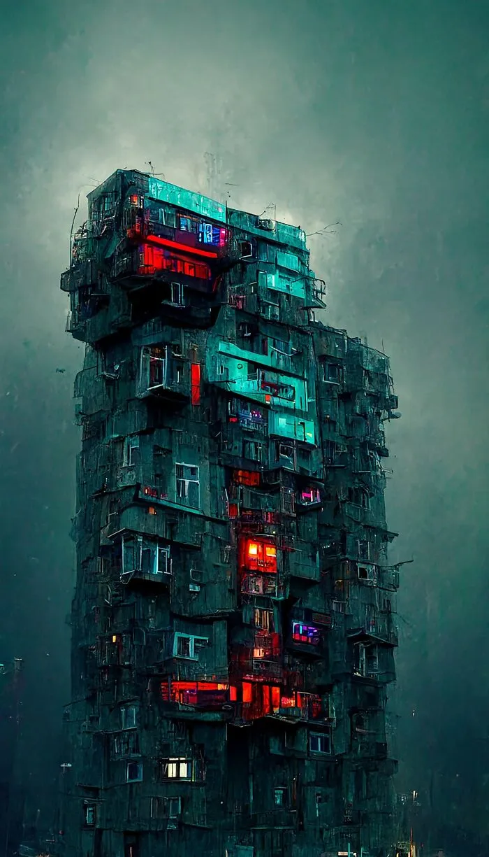 This Artist Tested The Abilities Of A.I. To Create Architectural Paintings In Different Styles (27 Pics)