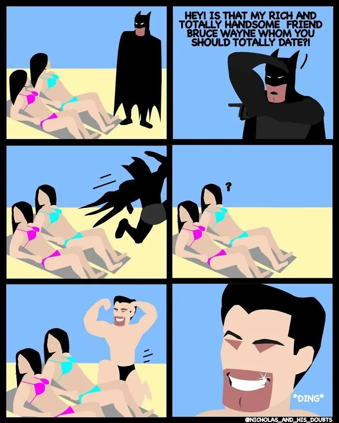 Artist Made These 31 Hilariously Absurd Comics With Ridiculously Unexpected Twists