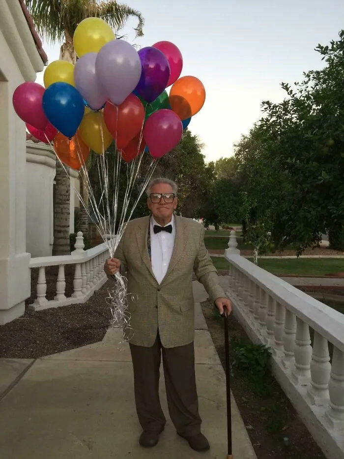 Grandpa Is Ready For Halloween