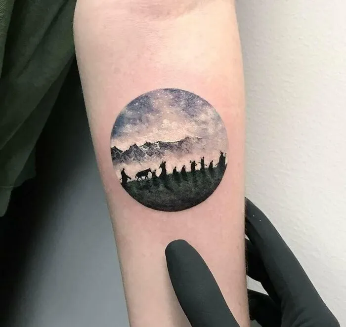 Lord Of The Rings Tattoo