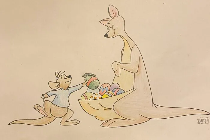 Roo tiene una sorpresa de Pascua diferente