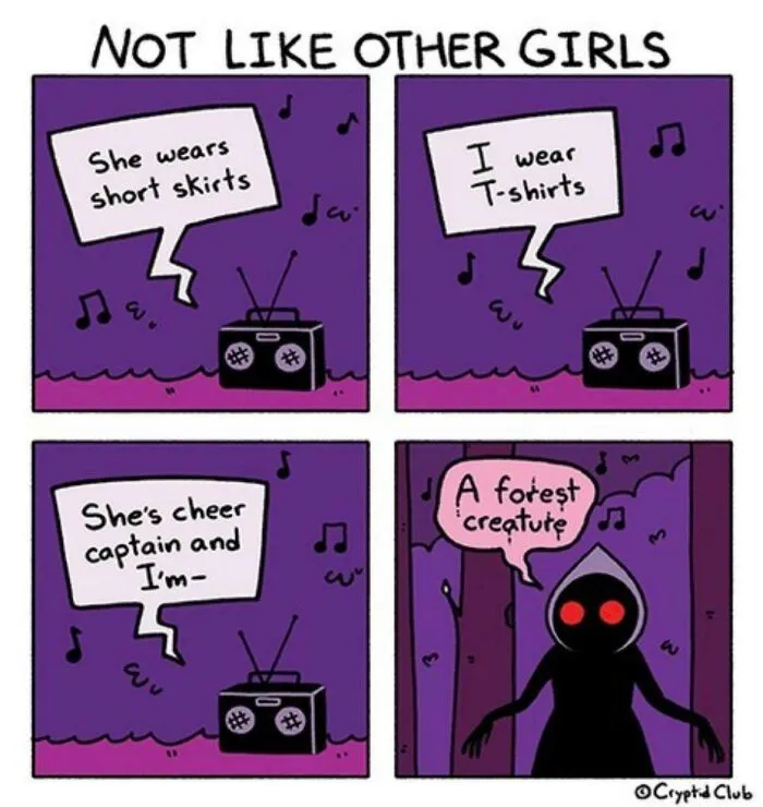 The Only Correct ‘Not Like Other Girls’
