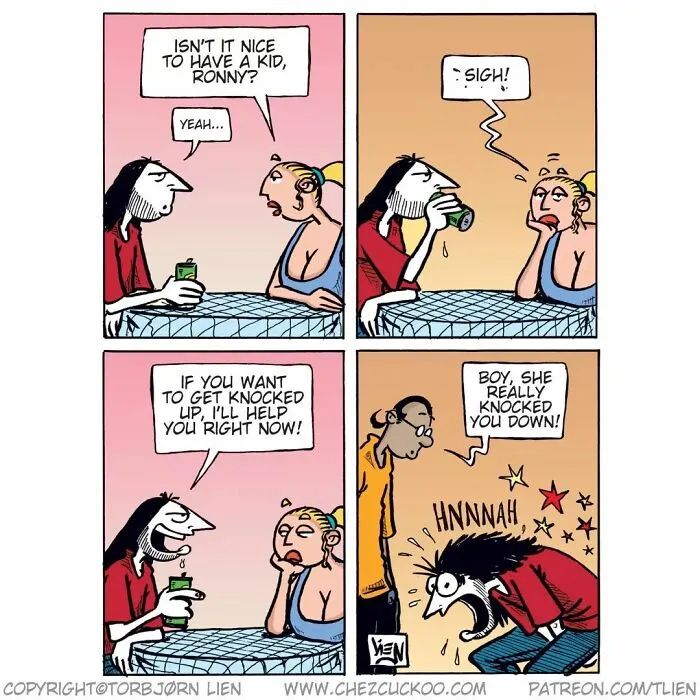 This Norwegian Artist Makes Comics Featuring Funny And Unexpected Endings (30 New Pics)