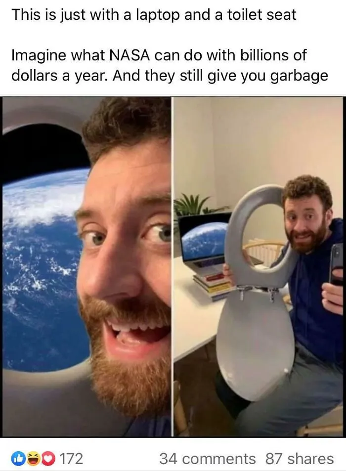Nasa Just Need To Use Toilet Seats, It’s Cheaper