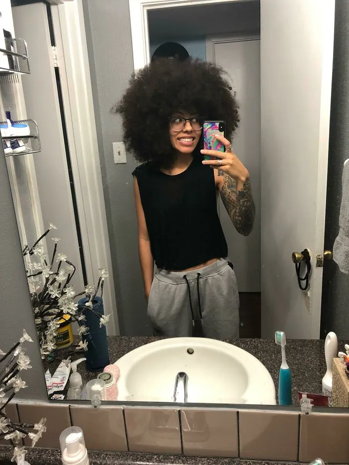 No veo muchos afros en este subreddit - ¡pensé en contribuir!