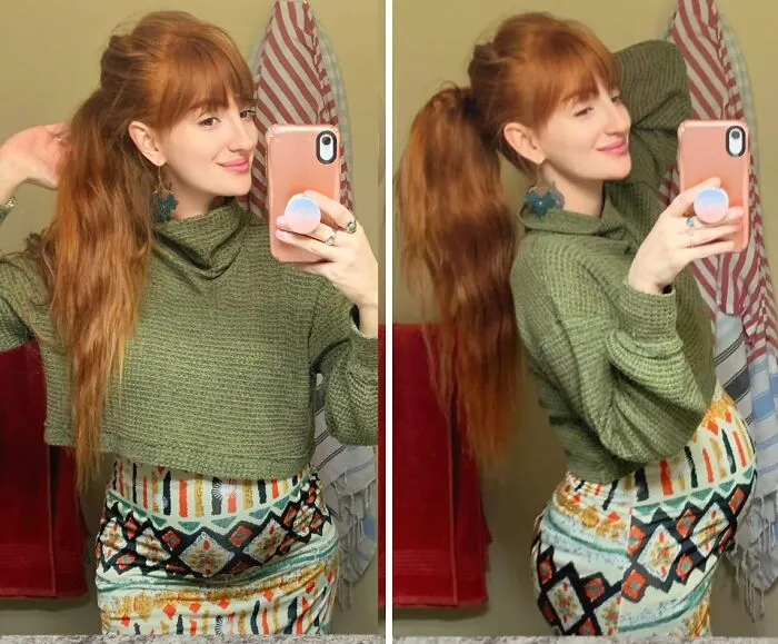 I Love My Long Messy Ponytail (Even Though I Feel Like Peter Pan From The Front)