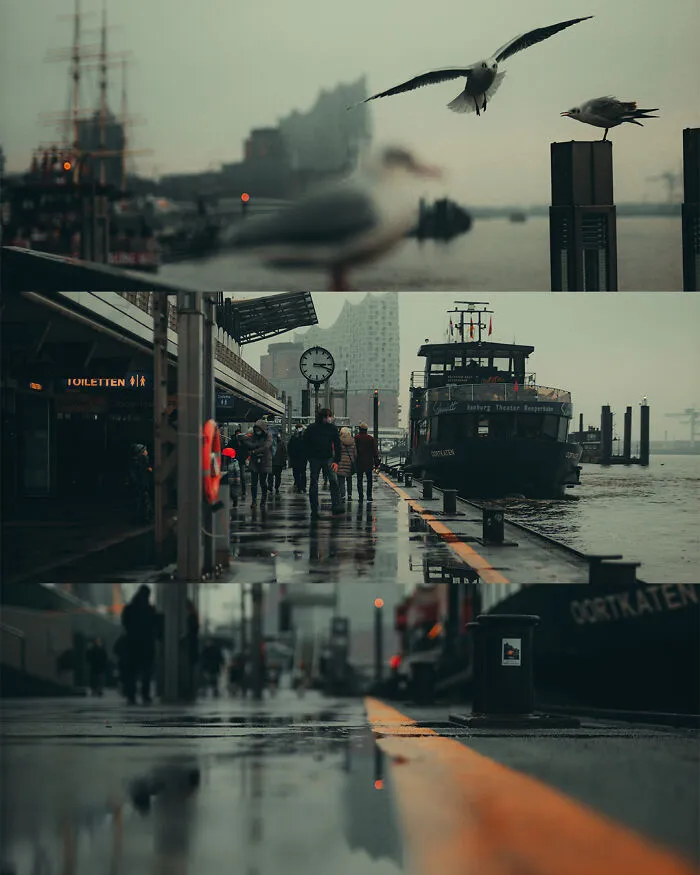 Rainy Saturday In Hamburg, Germany