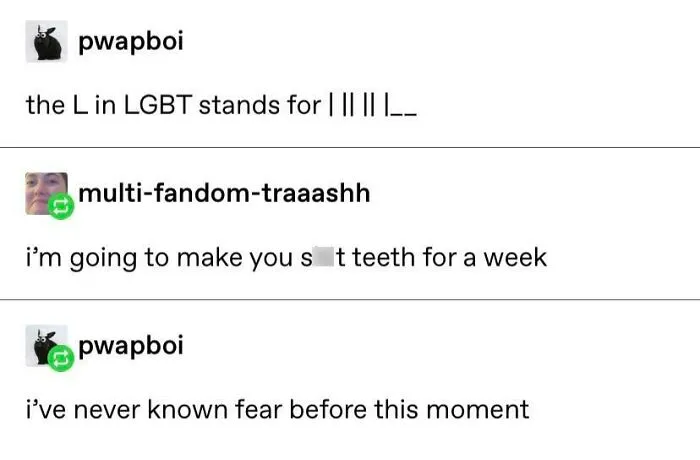This Threat Is Entirely Justified