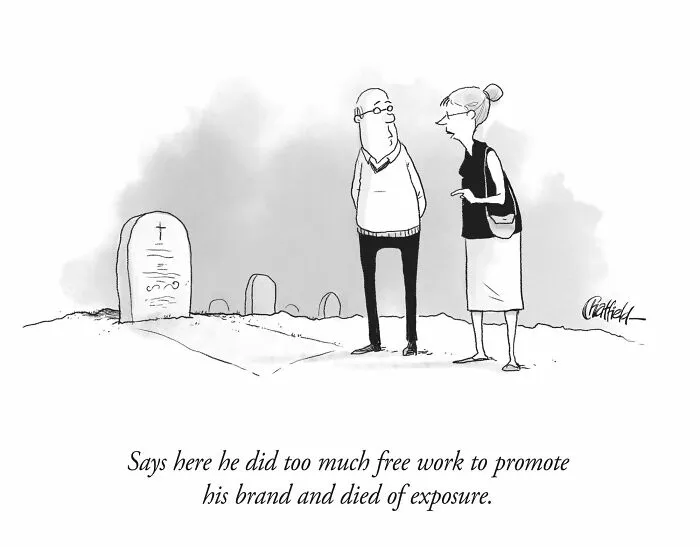 Posted On Cartoonist Jason Chatfield's Twitter. Felt Fitting Here